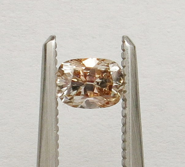 0.37 carat Cushion diamond  Brown SI2