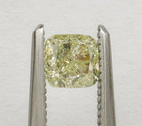 0.68 carat Cushion diamond  Yellow SI1