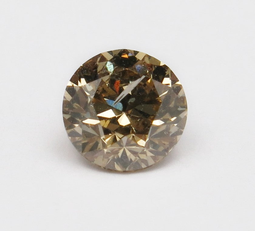 1.02 carat Round diamond  Brown I1