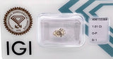 1.01 carat Pear diamond  Brown SI1