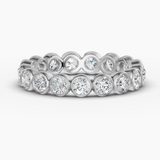 18K White Gold, Platine