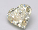 2.28 carat Heart diamond  Yellow SI2