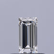 0.33 carat Baguette diamond E VVS2 