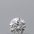 0.21 carat Round diamond D VVS1 Excellent