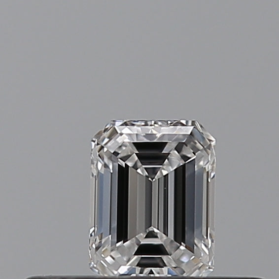 0.23 carat Emerald diamond D  VVS2