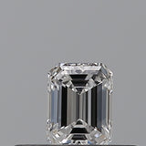 0.23 carat Emerald diamond D  VVS2