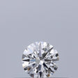 0.19 carat Round diamond D IF Excellent