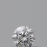 0.18 carat Round diamond E VVS2 Excellent