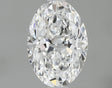 1.00 carat Oval diamond D VVS2 