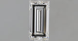 0.51 carat Baguette diamond F  VVS1