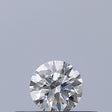 0.19 carat Round diamond E IF Excellent
