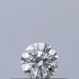 0.19 carat Round diamond E IF Excellent