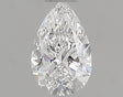 0.35 carat Pear diamond D IF 
