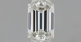 0.56 carat Emerald diamond H VVS1 VeryGood