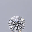 0.24 carat Round diamond E VVS1 Excellent
