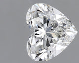 0.75 carat Heart diamond I IF 