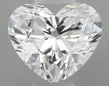 0.33 carat Heart diamond D  VVS2