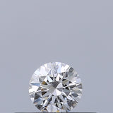 0.19 carat Round diamond D VVS2 Excellent