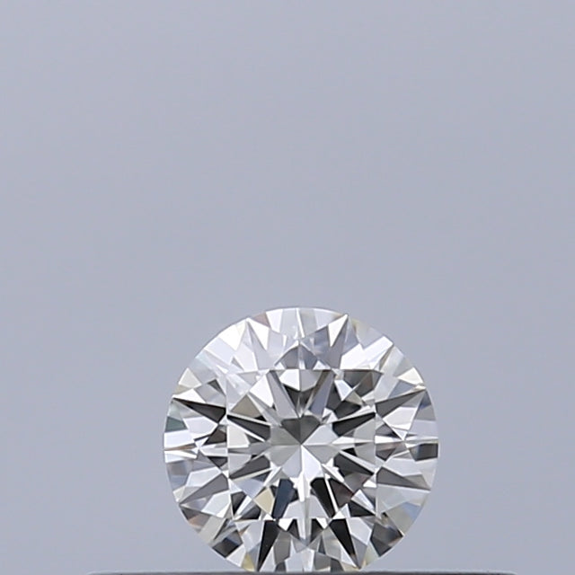 0.19 carat Round diamond F IF Excellent
