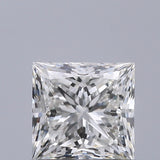 0.70 carat Princess diamond F VVS2 VeryGood
