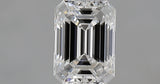 1.00 carat Emerald diamond E VVS2 