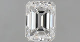 0.36 carat Emerald diamond E VS1 
