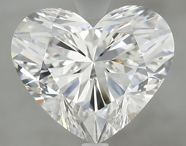 5.66 carat Heart diamond H IF 
