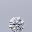 0.21 carat Round diamond E VS1 Excellent