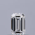 0.30 carat Emerald diamond E VVS1 
