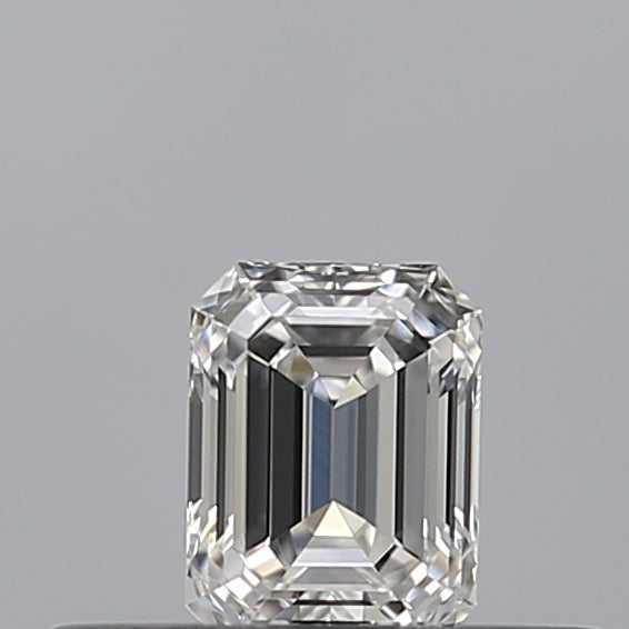 0.25 carat Emerald diamond F VVS1 