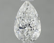 0.50 carat Pear diamond E VVS2 