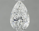 0.50 carat Pear diamond E VVS2 