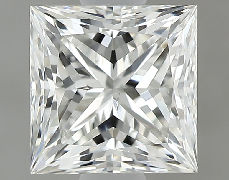 0.81 carat Princess diamond H SI1 