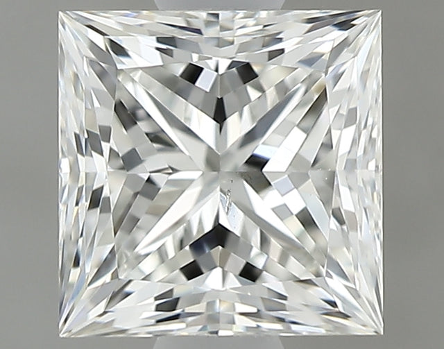0.81 carat Princess diamond H SI1 