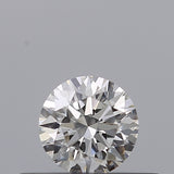 0.27 carat Round diamond E VVS1 Excellent