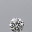 0.18 carat Round diamond E IF Excellent