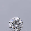 0.19 carat Round diamond E VVS2 Excellent