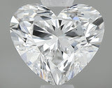 0.60 carat Heart diamond D  VS2