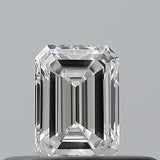 0.23 carat Emerald diamond F VS1 