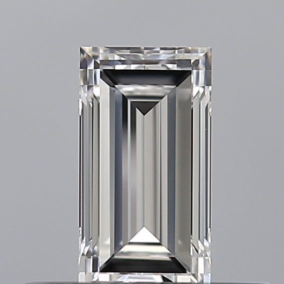 0.39 carat Baguette diamond E VVS1 