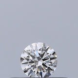 0.19 carat Round diamond D IF Excellent
