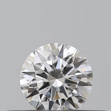 0.19 carat Round diamond E  VVS2 Excellent