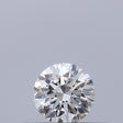 0.23 carat Round diamond F VVS1 Excellent