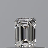 0.25 carat Emerald diamond G VVS2 