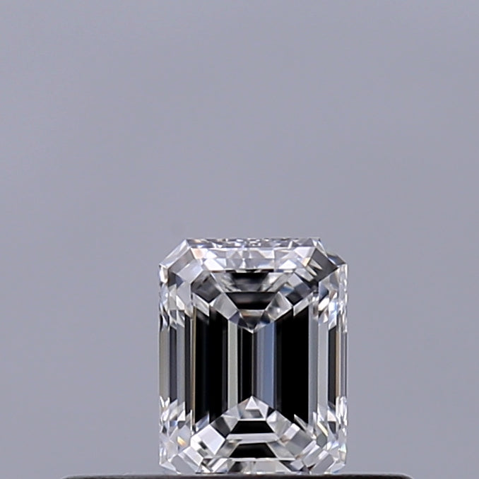 0.25 carat Emerald diamond D VVS2 