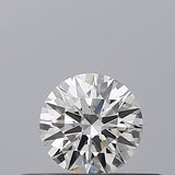 0.21 carat Round diamond D  VVS1 Excellent