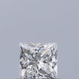0.32 carat Princess diamond D IF 