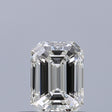 0.42 carat Emerald diamond F IF VeryGood