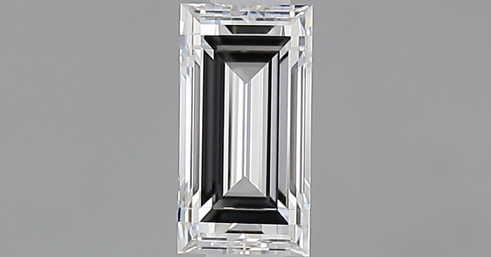 0.51 carat Baguette diamond E VVS2 