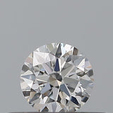 0.24 carat Round diamond E IF Excellent